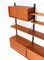 Large Mid-Century Modern Teak Royal Wall Unit by Poul Cadovius for Cado, 1950s, Set of 19, Image 14