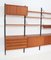 Large Mid-Century Modern Teak Royal Wall Unit by Poul Cadovius for Cado, 1950s, Set of 19, Image 13