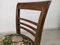 Art Deco Cherry Oak Table and Chairs, 1940s, Set of 7, Image 21