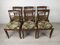 Art Deco Cherry Oak Table and Chairs, 1940s, Set of 7, Image 5