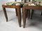 Art Deco Cherry Oak Table and Chairs, 1940s, Set of 7, Image 17