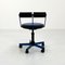 Electric Blue Desk Chair from Bieffeplast, 1980s 5