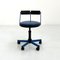 Electric Blue Desk Chair from Bieffeplast, 1980s, Image 7