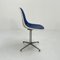 Electric Blue La Fonda Chair by Charles & Ray Eames for Herman Miller, 1960s 3