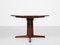 Round Danish Rosewood Dining Table with 2 Extensions, 1960s 1