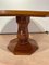 19th Century Biedermeier Salon Table in Walnut with Maple Inlay, South Germany 14