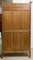 French Cherrywood Wardrobe with Armoire Mirror Doors, 1920s 6