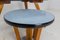 Vintage French Nesting Tables Formica Top, 1950s, Set of 3, Image 8