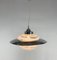 Lámpara colgante Saturn italiana de cristal de Murano y cromo, años 70, Imagen 4