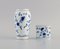 Hand-Painted Porcelain Set by Bing & Grøndahl Butterfly, Set of 8, Image 4