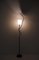Lámpara de pie escandinava Mid-Century de metal y latón, años 50, Imagen 10