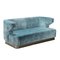 Blue Velvet 2-Seater Sofa by Gianni Moscatelli for Formanova, 1960s 1