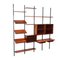 E22 Bookcase in Rosewood from Tecno, Italy, 1960s 1