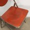 Metal and Leather Folding Chairs from Poltronova, Italy, 1960s-1970s, Set of 9 7