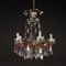 Gilt and Colored Glass Chandelier 3