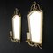 20th Century Wrought Iron Wall Lamps, Italy, Set of 2 3