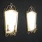 20th Century Wrought Iron Wall Lamps, Italy, Set of 2 4