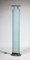 Mid-Century Italian Torchiere Floor Lamp in Iced Glass from Fontana Arte, 1980s 2