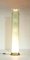 Italienische Mid-Century Torchiere Stehlampe aus Eisglas von Fontana Arte, 1980er 6