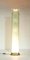 Mid-Century Italian Torchiere Floor Lamp in Iced Glass from Fontana Arte, 1980s 6