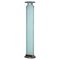 Mid-Century Italian Torchiere Floor Lamp in Iced Glass from Fontana Arte, 1980s, Image 1