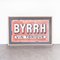 Advertising Sign in Zinc from Byrrh, 1930s 1