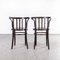 Walnut Bentwood Armchairs by Michael Thonet, 1950s, Set of 2 9