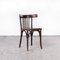 Ebony and Oak Bentwood Dining Chairs from Luterma, 1950s, Set of 8 1