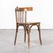 Dark Oak Bentwood Dining Chairs from Luterma, 1950s, Set of 8 1