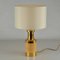 Italian Table Lamps in Gold and Stoneware Ceramic by Bitossi, 1970s, Set of 2 4