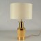 Italian Table Lamps in Gold and Stoneware Ceramic by Bitossi, 1970s, Set of 2 5