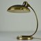 Lámpara de mesa modernista de latón atribuida a Christian Dell para Kaiser, años 30, Imagen 8