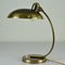 Modernist Brass Table Lamp attributed to Christian Dell for Kaiser, 1930s, Image 4