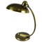 Modernist Brass Table Lamp attributed to Christian Dell for Kaiser, 1930s 1
