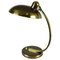 Modernist Brass Table Lamp attributed to Christian Dell for Kaiser, 1930s, Image 1