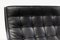 Butacas de cuero negro de Mies Van Der Rohe para Knoll Barcelona Chairs, años 70. Juego de 2, Imagen 5