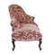 Chaise Longue Victorienne en Noyer Sculpté 10