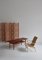 Teak, Oak and Cane Coffee Table by Andreas Tuck attributed to Hans J. Wegner, 1959 20