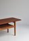 Teak, Oak and Cane Coffee Table by Andreas Tuck attributed to Hans J. Wegner, 1959, Image 3