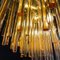 Vintage Chandelier Amber Glass Pegels by Christoph Palme, 1960s, Image 8