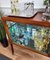 Art Deco Italian Wood and Mirror Dry Bar Cabinet, 1950s, Image 5