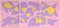 Ryan Rivadeneyra, Purple Mountains and Pools, 2022, acrilico su carta da acquerello, Immagine 1