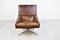 Vintage Leather Swivel Chair attributed to Beaufort, 1960s, Image 2
