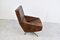 Vintage Leather Swivel Chair attributed to Beaufort, 1960s 7