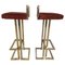 Bar Stools from Belgochrom, 1970s, Set of 2 1