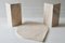Italian Tear Shaped Coffee Table in Light Pink Marble, 1970s, Image 6