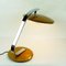 Mid-Century Gold Brown and Metal Mod. 520 Desk Lamp by Fase Madrid, 1960s 14