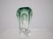 Jarrón de cristal de René Delvenne para Val Saint-Lambert, años 50, Imagen 3