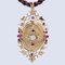 18 Karat French Rose Gold Pendant, 1960s 4