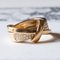 Vintage 18k Gold Diamond Ring, 1970s, Image 8